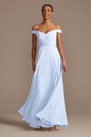 david's bridal light blue